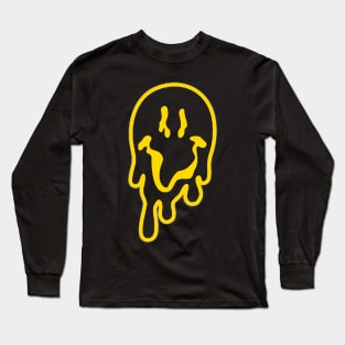 Melting Happy Face 6 Long Sleeve T-Shirt